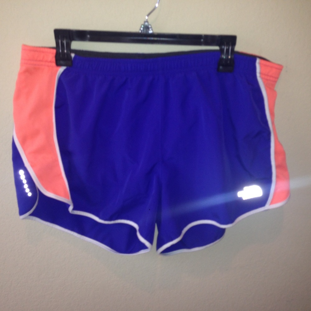 North face running shorts